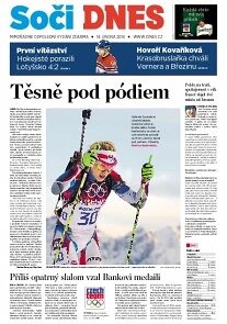 Obálka e-magazínu Soči DNES - 14.2.2014