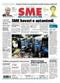 Obálka e-magazínu SME 2.6.2014