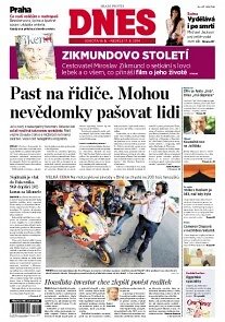 Obálka e-magazínu MF Dnes 16.8.2014