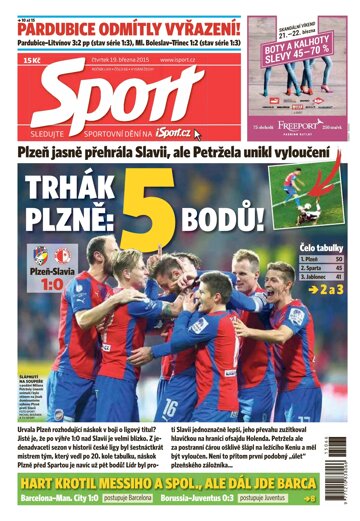 Obálka e-magazínu Sport 19.3.2015