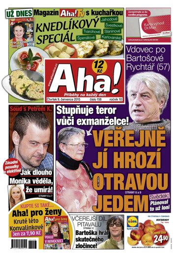 Obálka e-magazínu AHA! 9.7.2015