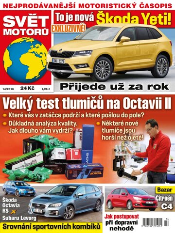 Obálka e-magazínu Svět motorů 4.4.2016