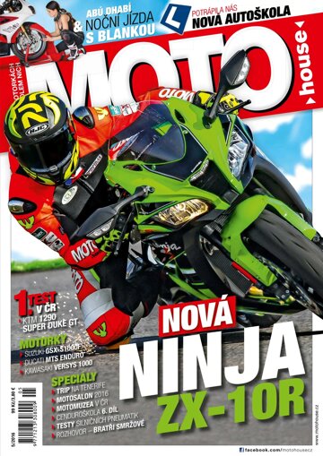 Obálka e-magazínu Motohouse 5/2016