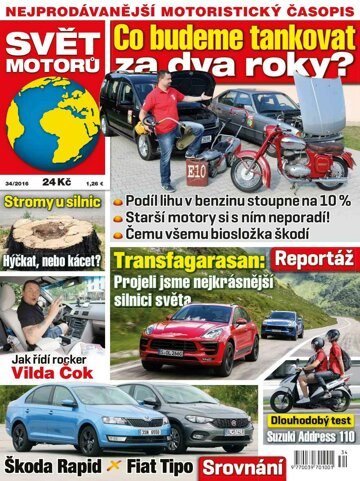 Obálka e-magazínu Svět motorů 22.8.2016