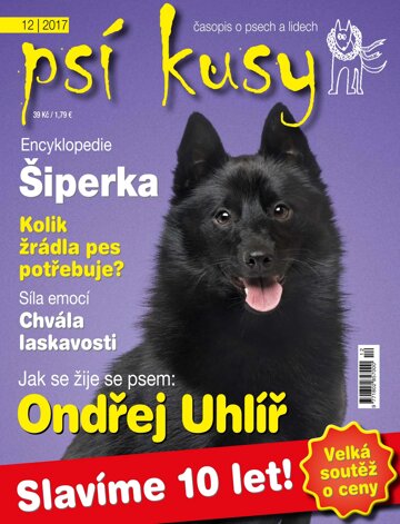 Obálka e-magazínu Psí kusy 12/2017