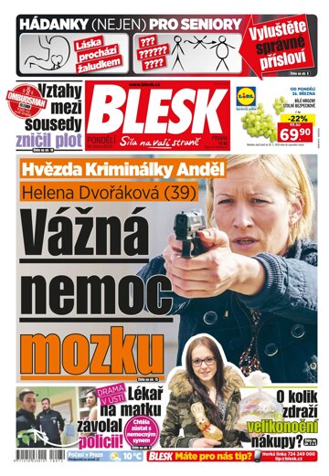 Obálka e-magazínu Blesk 26.3.2018