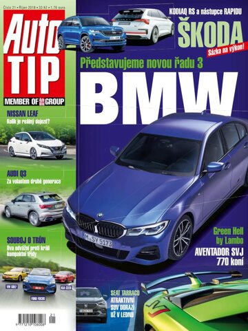 Obálka e-magazínu Auto TIP 21/2018