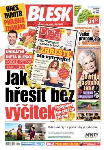 Obálka e-magazínu Blesk 14.1.2019