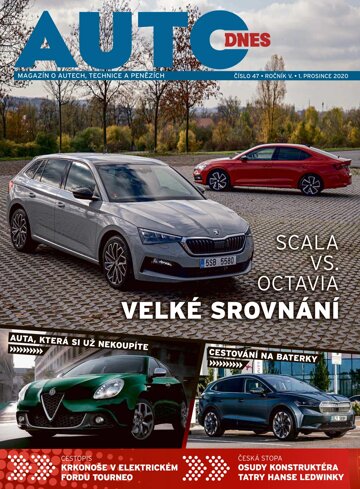 Obálka e-magazínu Auto DNES 1.12.2020