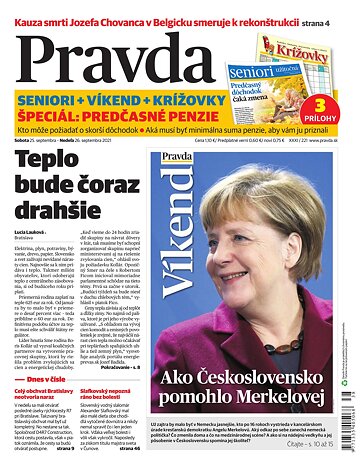 Obálka e-magazínu Pravda Dennik 25. 9. 2021