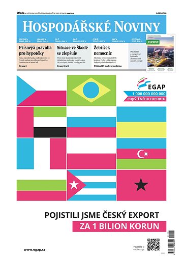 Obálka e-magazínu Hospodářské noviny 226 - 24.11.2021