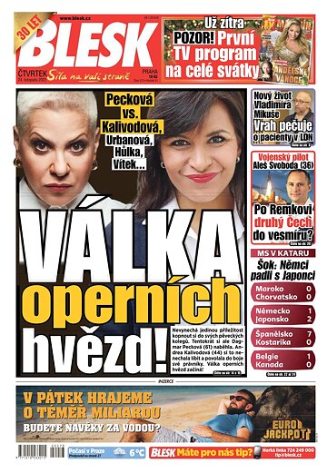 Obálka e-magazínu Blesk 24.11.2022