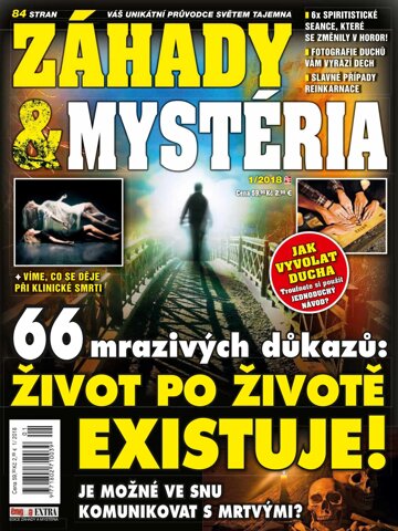 Obálka e-magazínu Enigma extra - Edice Záhady & Mystéria 1/18
