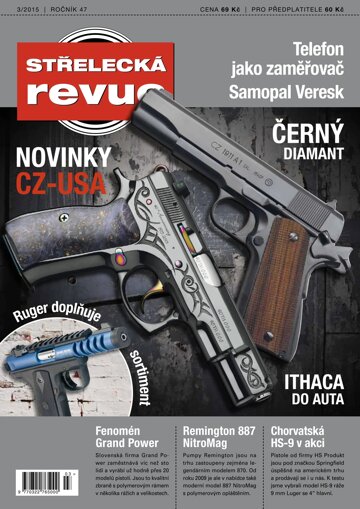 Obálka e-magazínu Střelecká revue 3/2015
