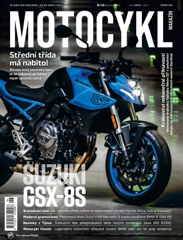 Obálka e-magazínu Motocykl 6/2023