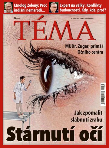 Obálka e-magazínu TÉMA 4.8.2023