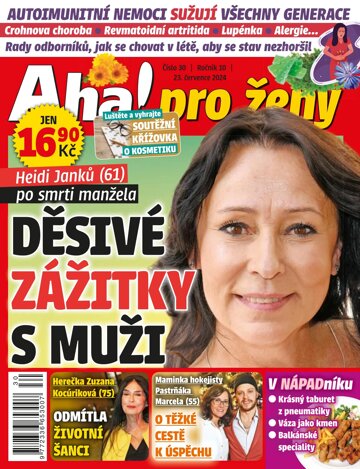 Obálka e-magazínu AHA! pro ženy 30/2024
