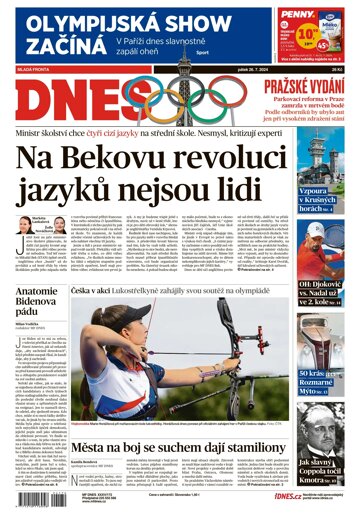 Obálka e-magazínu MF Dnes 26.7.2024