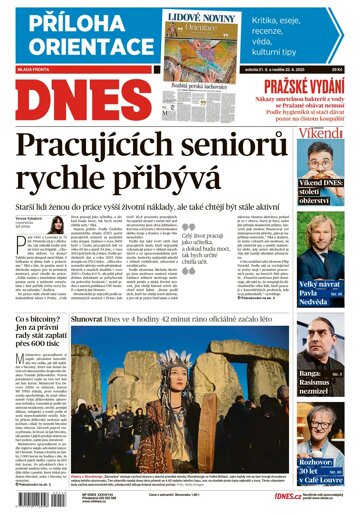 Obálka e-magazínu MF Dnes 21.6.2025