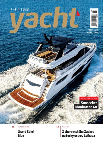 Obálka e-magazínu Yacht 7-8/2025