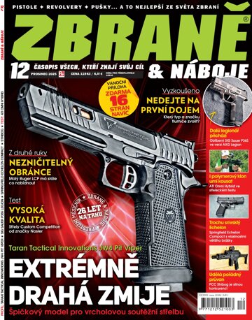 Obálka e-magazínu Zbraně & náboje 12/2025