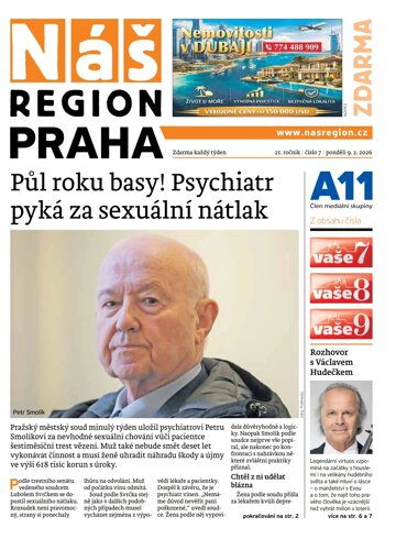 Obálka e-magazínu Náš Region - Praha 7/2026