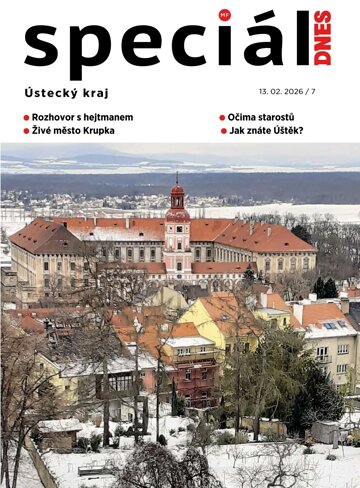 Obálka e-magazínu Magazín DNES SPECIÁL Severní Čechy - 13.2.2026