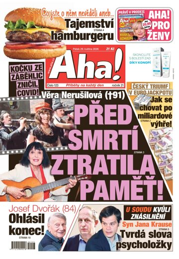 Obálka e-magazínu AHA! 29.5.2026