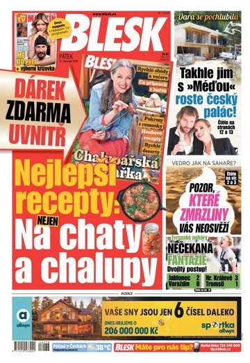 Obálka e-magazínu Blesk 31.7.2026