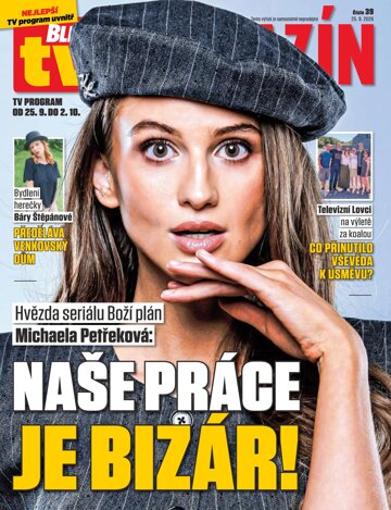 Obálka e-magazínu Blesk Tv magazín - 25.09.2026