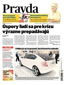 Obálka e-magazínu Pravda 29.9.2011