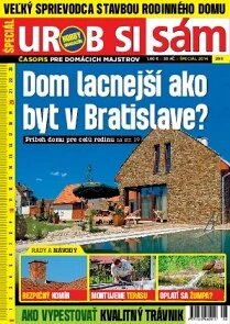 Obálka e-magazínu Urob si sám 2014 ŠPECIÁL - Stavba