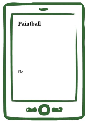 Obálka knihy Paintball