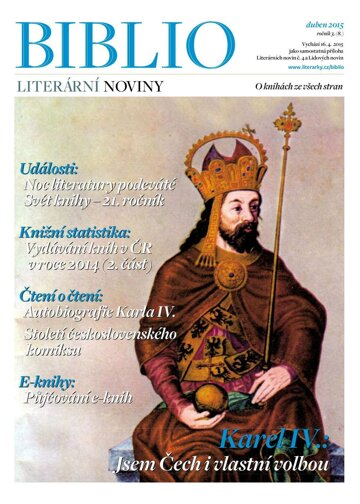 Obálka e-magazínu Mimořádné přílohy LN extra BIBLIO - 16.4.2015