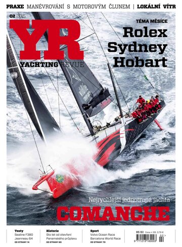 Obálka e-magazínu Yachting Revue 2/2015