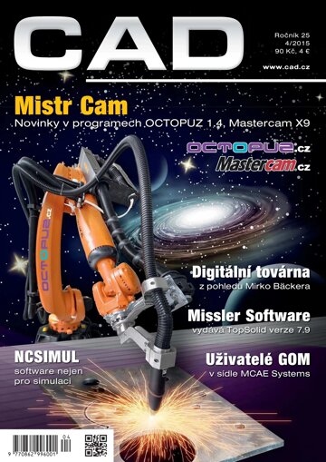 Obálka e-magazínu CAD 4/2015