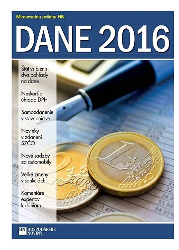 Obálka e-magazínu Dane 2016