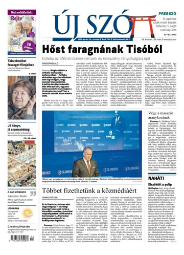 Obálka e-magazínu Új Szó 16.4.2016