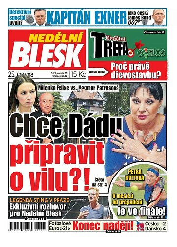 Obálka e-magazínu Nedělní Blesk 25.6.2017