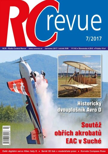 Obálka e-magazínu RC revue 7/17