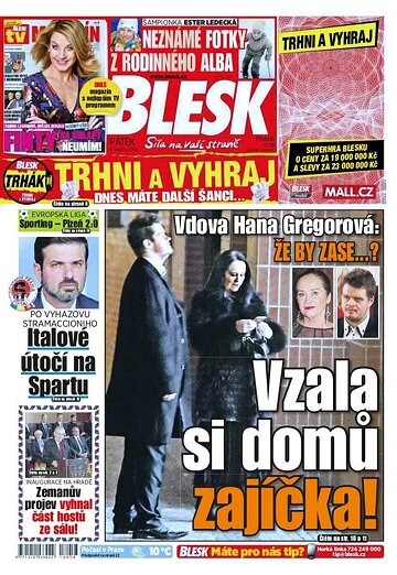 Obálka e-magazínu Blesk 9.3.2018