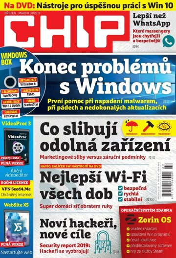 Obálka e-magazínu CHIP 3/2019