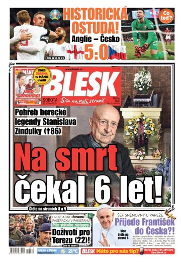 Obálka e-magazínu Blesk 23.3.2019