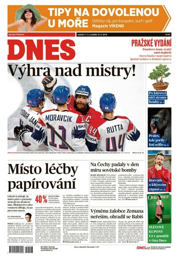 Obálka e-magazínu MF Dnes 11.5.2019