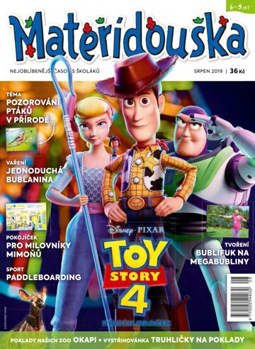 Obálka e-magazínu Mateřídouška 8/2019