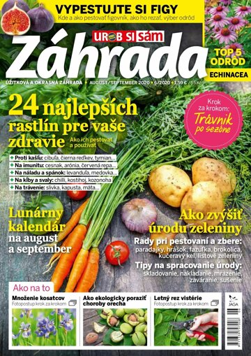 Obálka e-magazínu Záhrada 2020 06