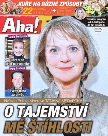 Obálka e-magazínu AHA! Tv - 5.11.2020