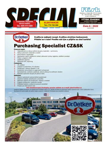 Obálka e-magazínu Special 6/2022