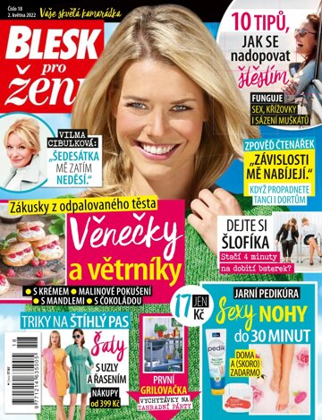 Obálka e-magazínu Blesk pro ženy 18/2022