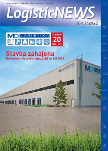 Obálka e-magazínu Logistic News 6-7/2022